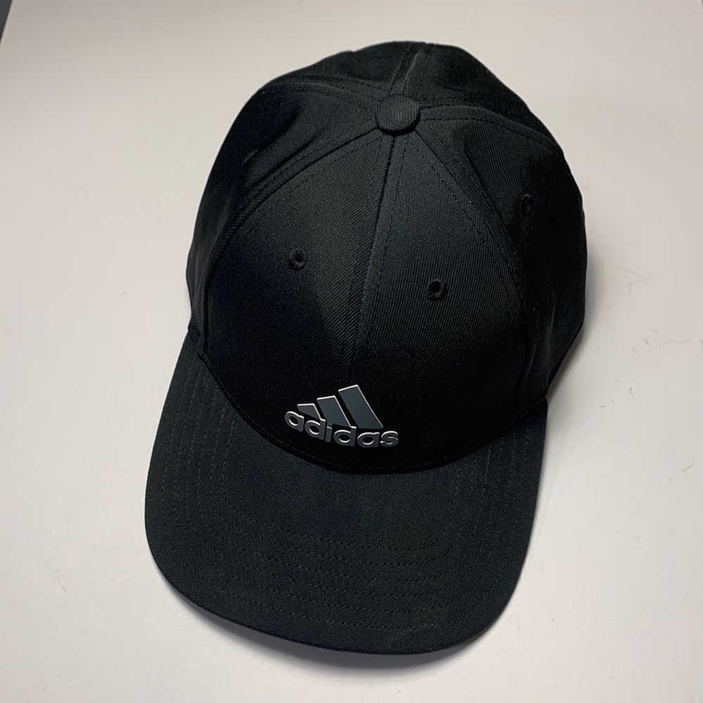 Adidas Hat Charcoal Black color Mens size - Picture 1 of 8